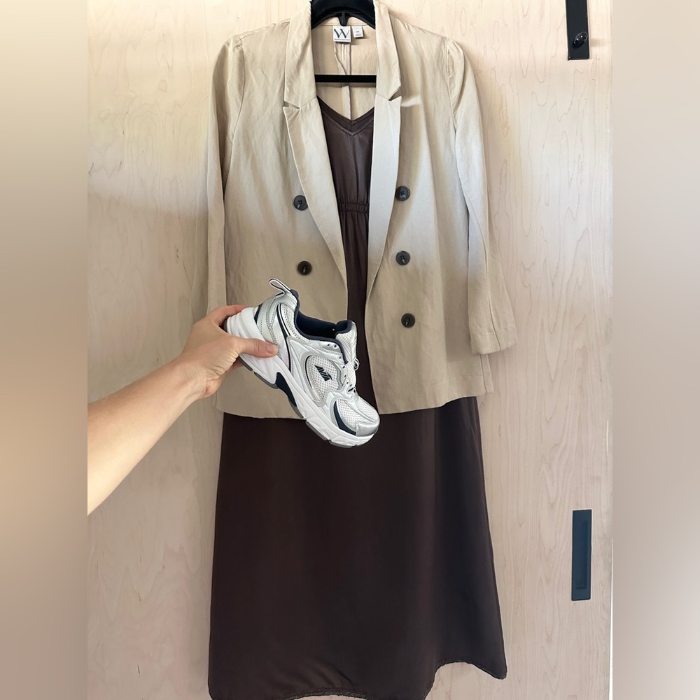 Sundance Silk Brown Dress - Picture 6 of 10